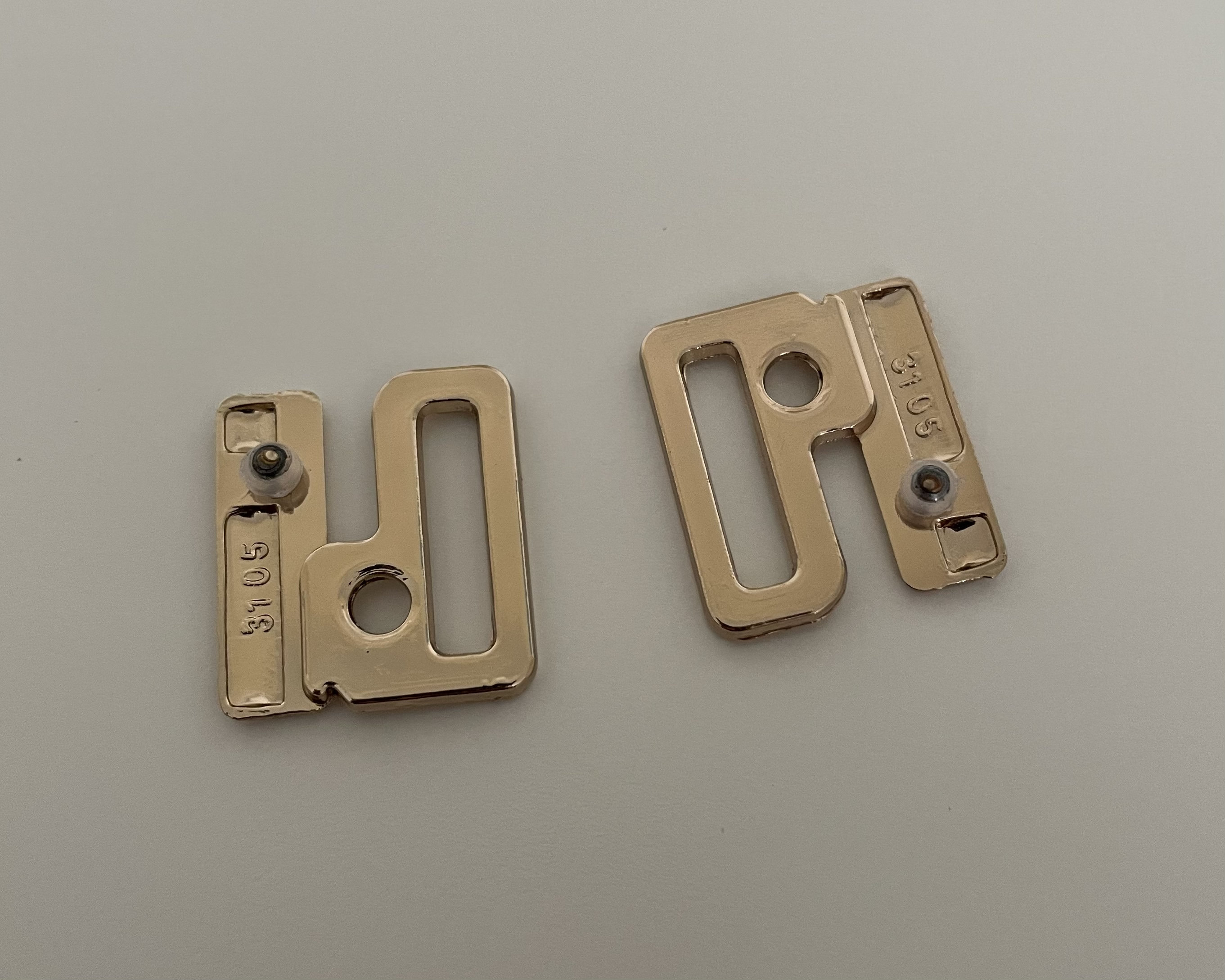 Gold Swimwear Clasp Bikini Buckle Hook Clasp Lingerie Buckle Mm Etsy