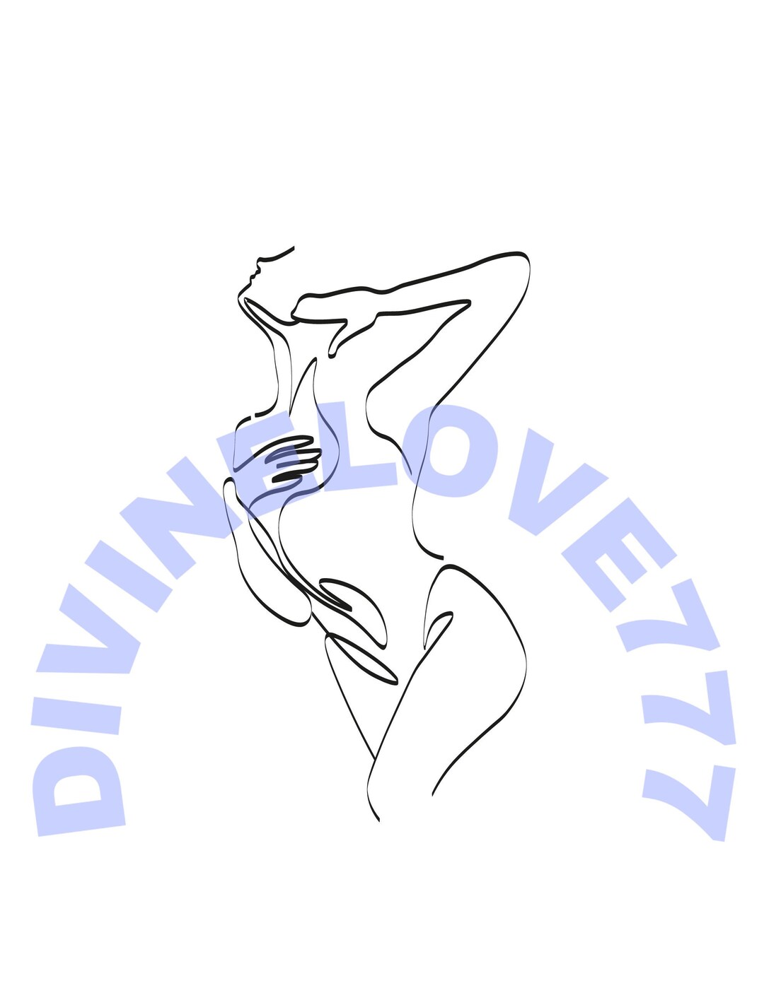 Nude Svg Png Woman Svg Naked Svg Minimalist Etsy