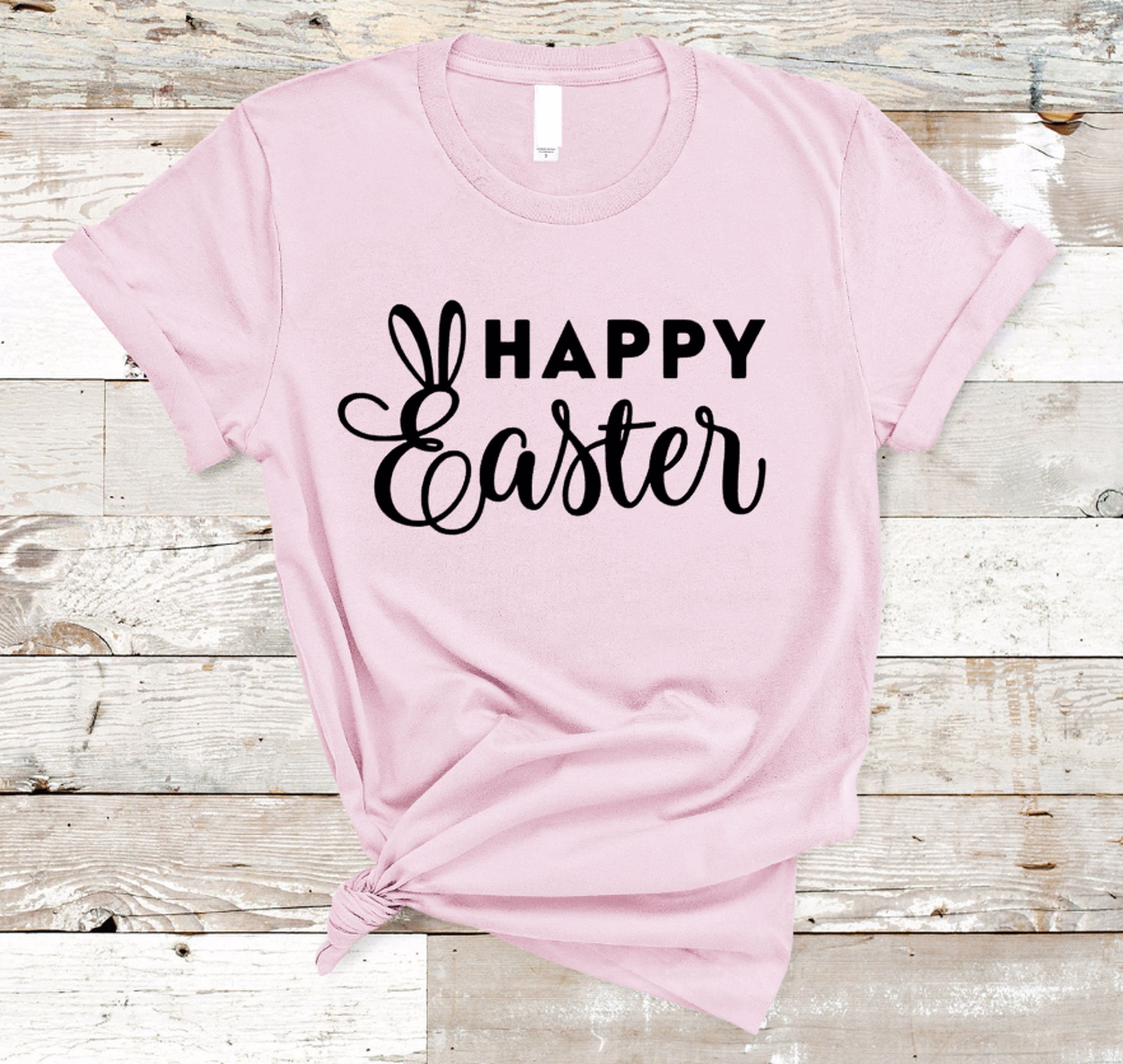 Happy Easter T Shirt Happy Easter Shirt Easter Shirt Easter Etsy