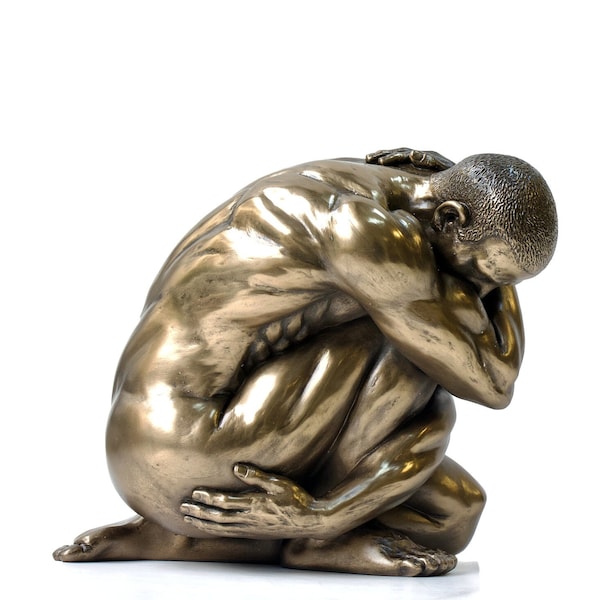 Male Man Nude Statue Etsy