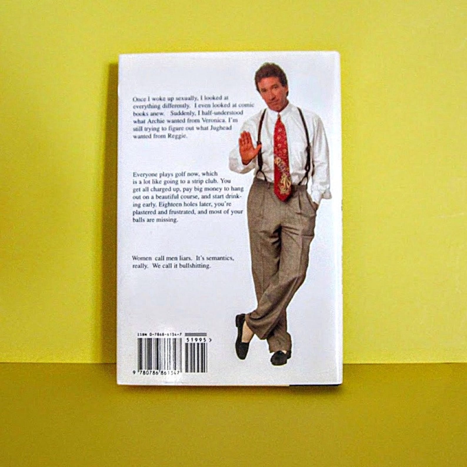 Tim Allen Book Don T Stand Too Close To A Naked Man Etsy