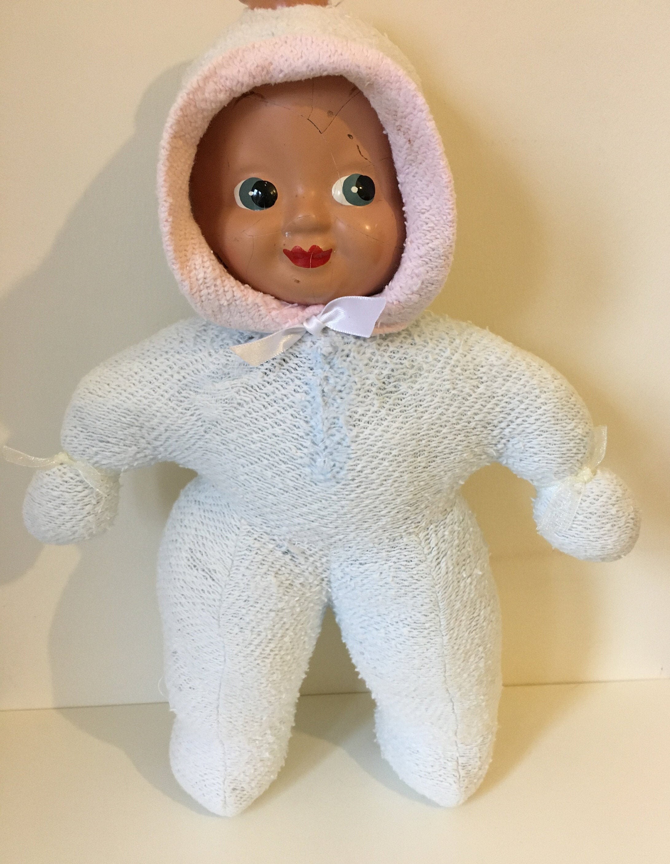 Vintage Trudy Doll Baby Faced Doll Bisque Head Soft Body Etsy