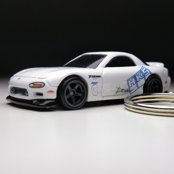 Hot Wheels Keychain Rx Etsy