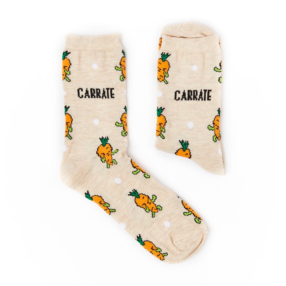 Ladies Carrate Socks | Gift 1 Pair Cotton Rich Premium Novelty Gifts
