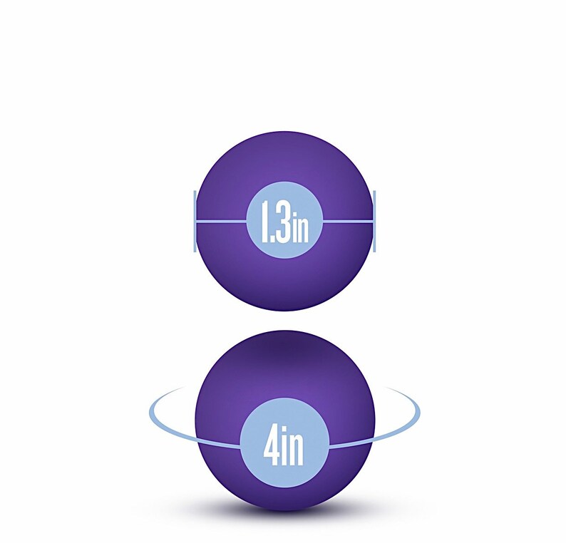 Набор вагинальных шариков Nomi Tang IntiMate Kegel Exerciser Balls, красно-фиолетовый NT-KE-001-rv - Nomi Tang - Вагинальные шарики с переменным центром тяжести - Купить