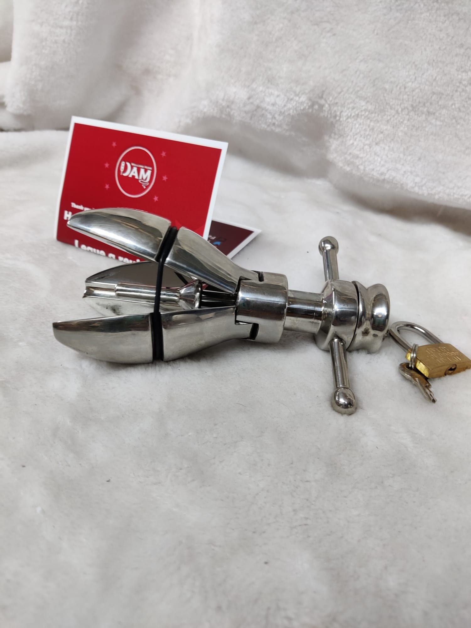 Locking Anal Plug Etsy