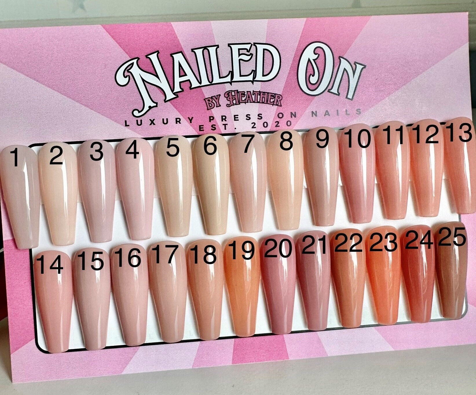Press On Nails Solid Nude Colour All Gel Nails Gel X Nails At Home Gel Nails Salon Nails Apres