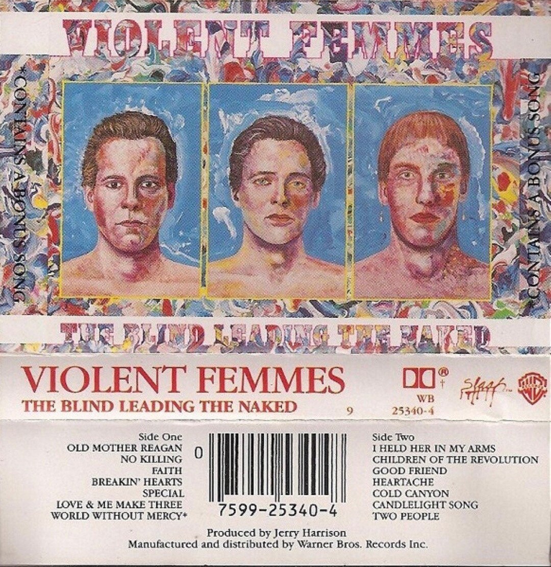 Violent Femmes The Blind Leading The Naked Cassette Etsy