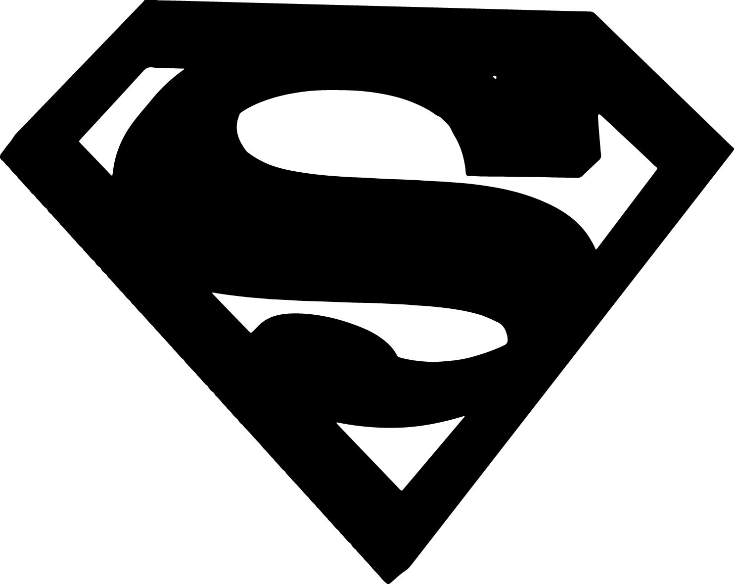 Superman Silhouette Svgsuperman Logo Svg Superheroes Etsy Sexiz Pix
