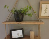 Handmade Rustic Shelfs with Rope