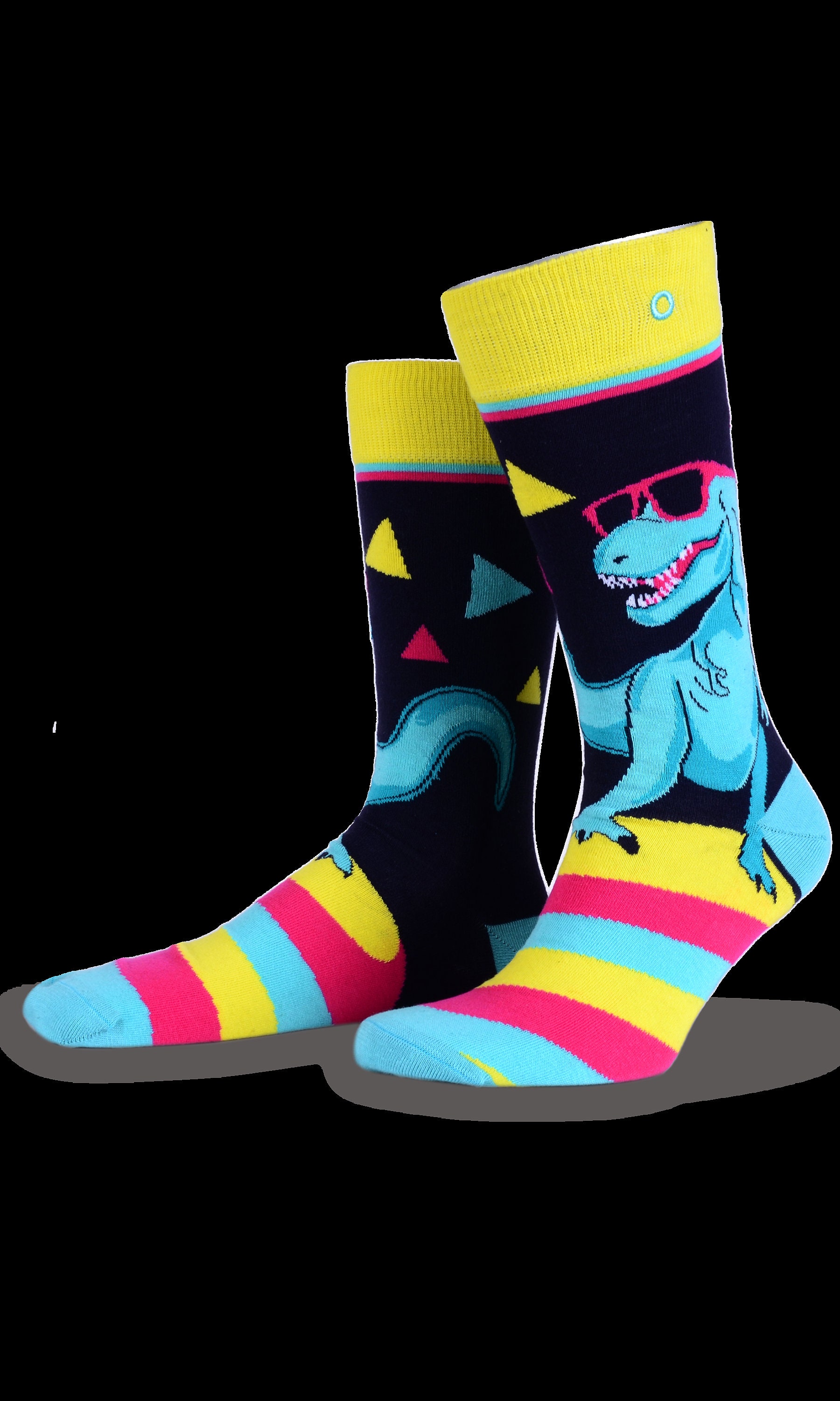 Dinosaur T - Rex Cotton Socks | Gift Idea Funky Funny Cute Skateboard UK Size 7-11