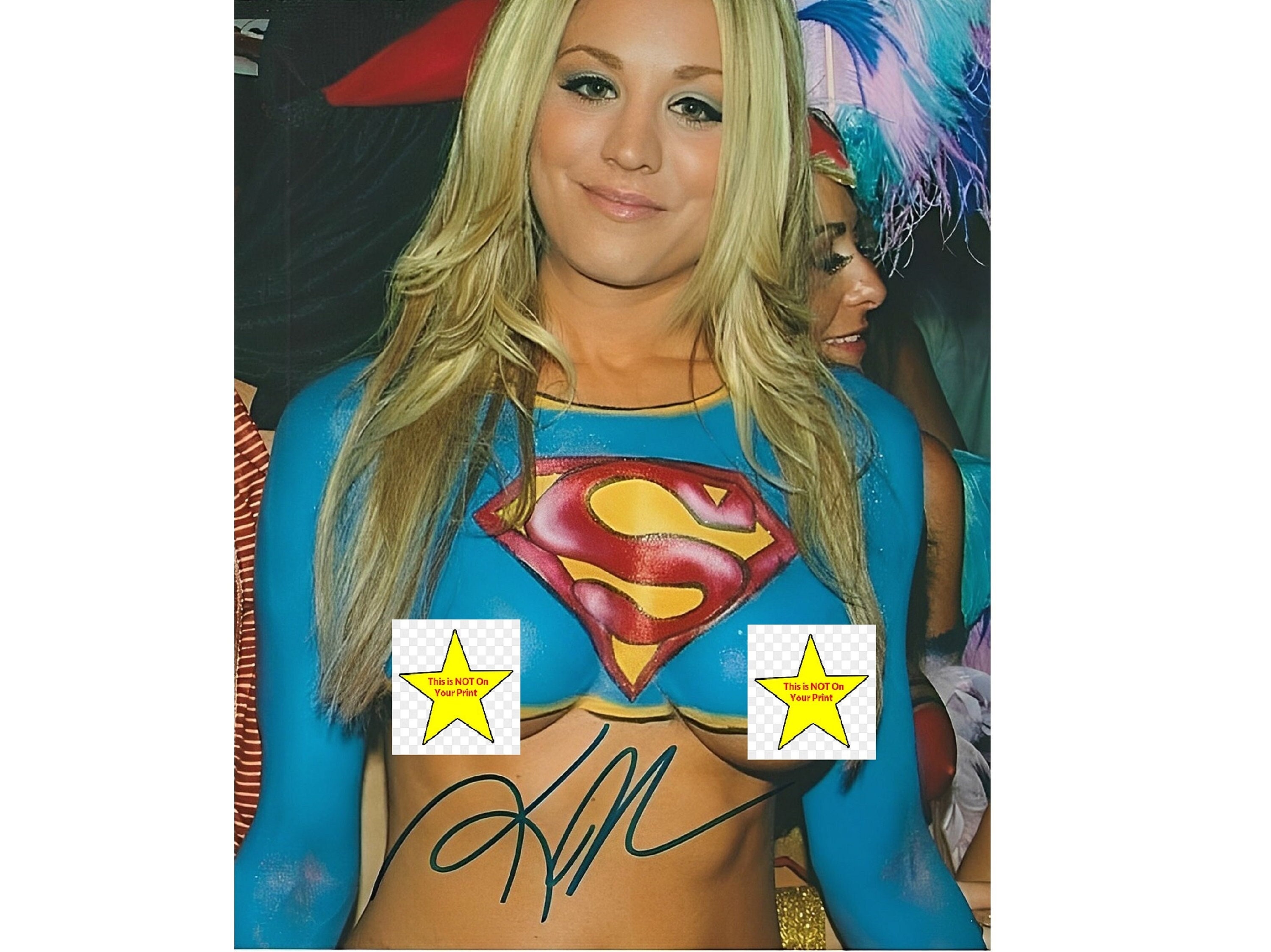 Kaley cuoco superman