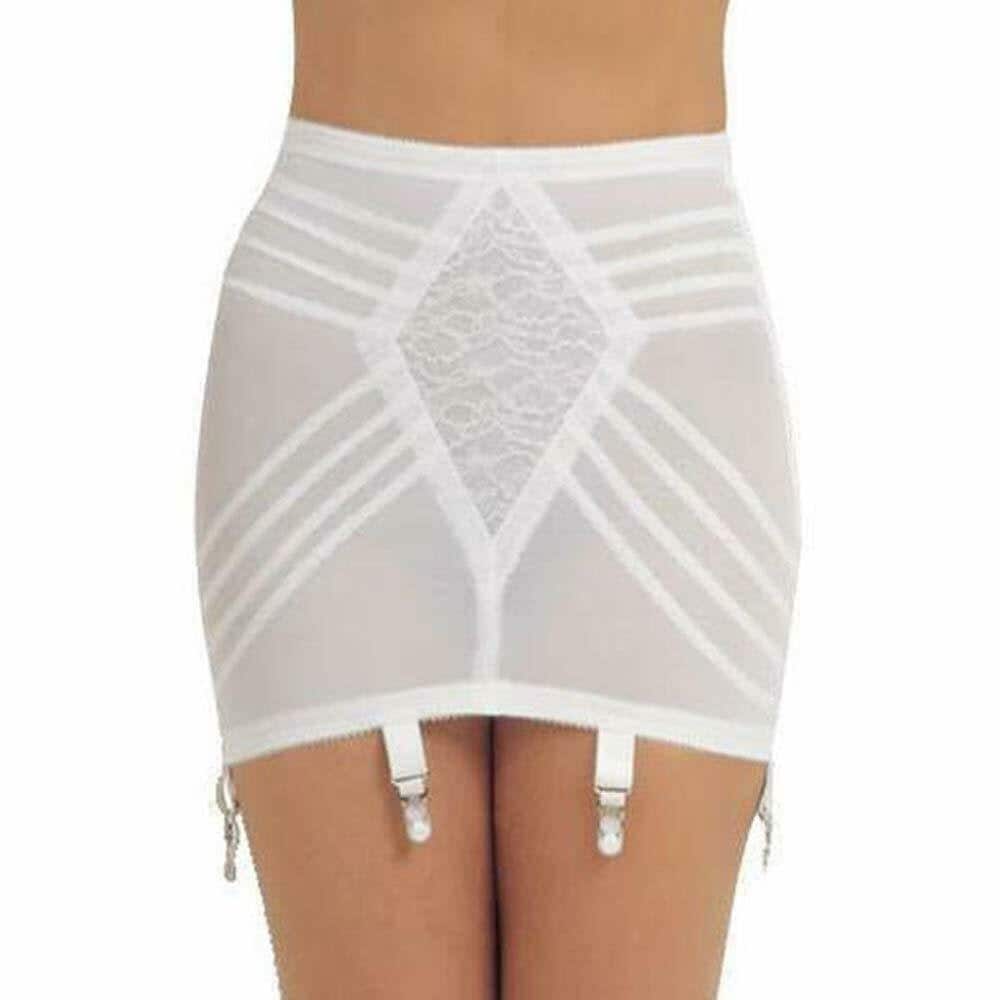 Пояс для чулок Obsessive Lilyanne garter belt, Белый, S/M Obs_Lilyanne garter belt S/M - Obsessive - Пояса для чулок - Купить