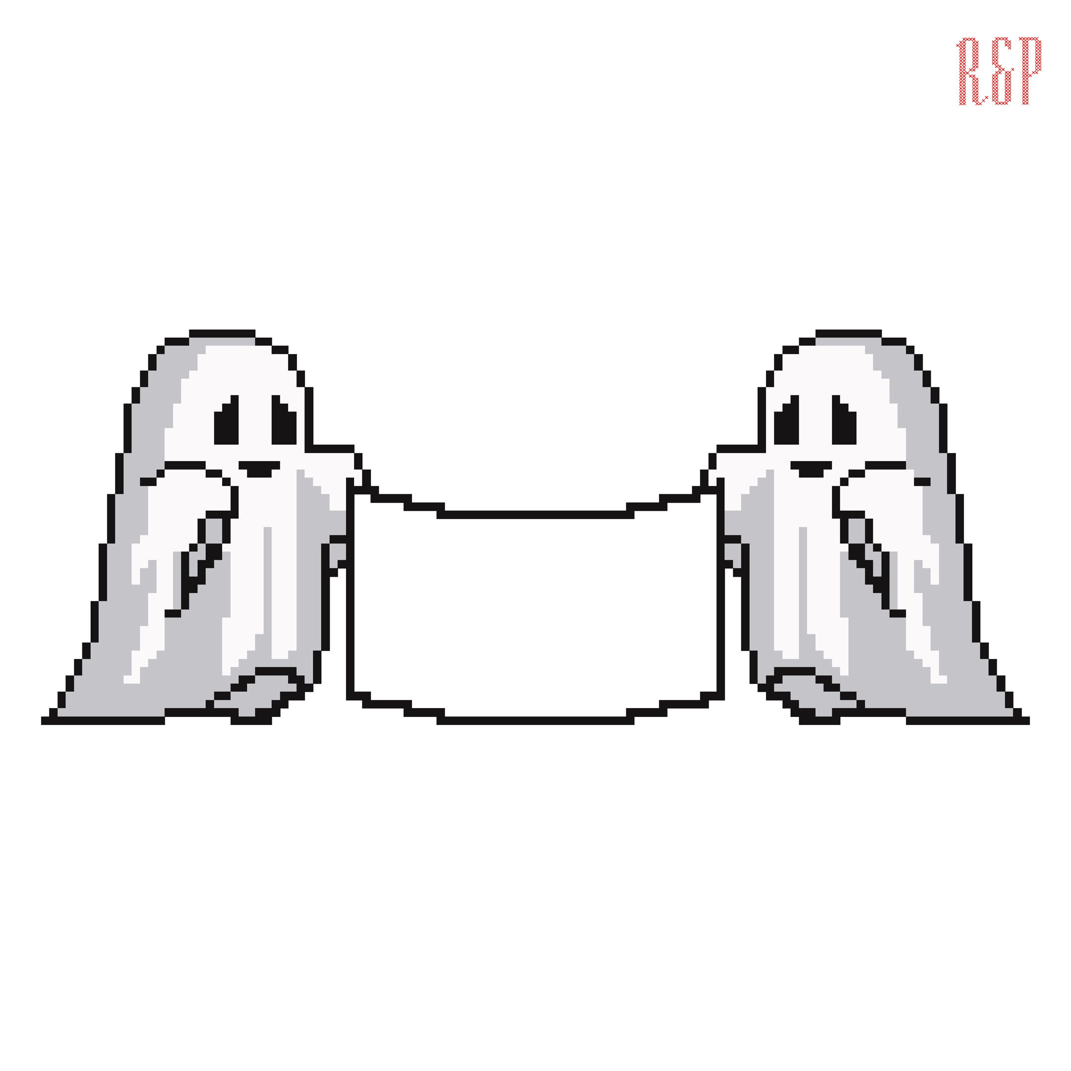 Spooky Ghosts With Pride Flags Lgbtqia Gay Pride Counted Etsy