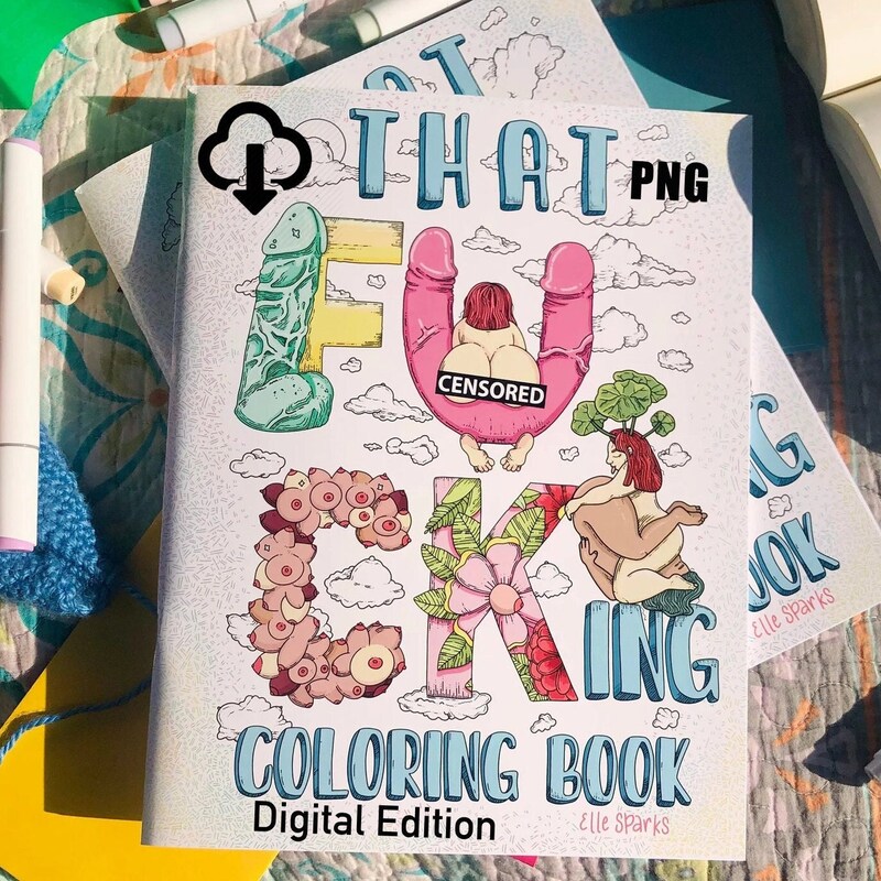 Sex Coloring Book Etsy