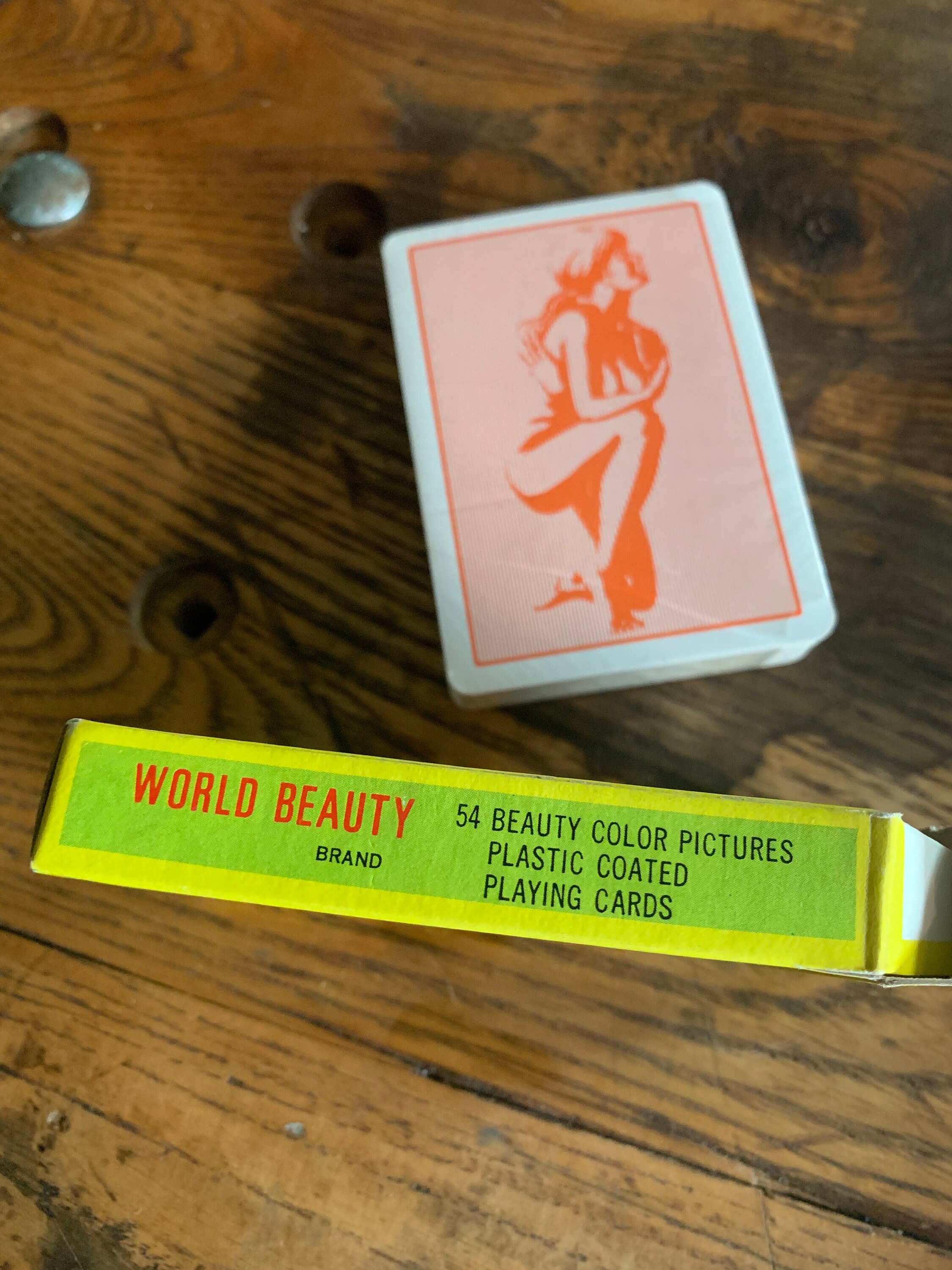 Vintage Nude Playing Cards Sealed World Beauty Etsy