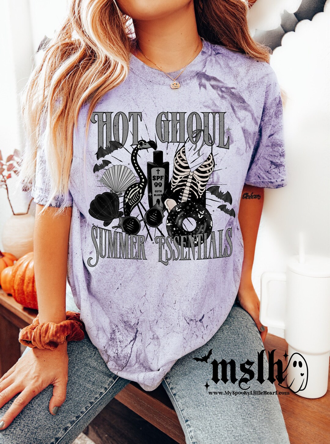 Hot Ghoul Summer Goth Summer Shirt Alternative Summer Spooky Girl Summer Summer Shirt ALT