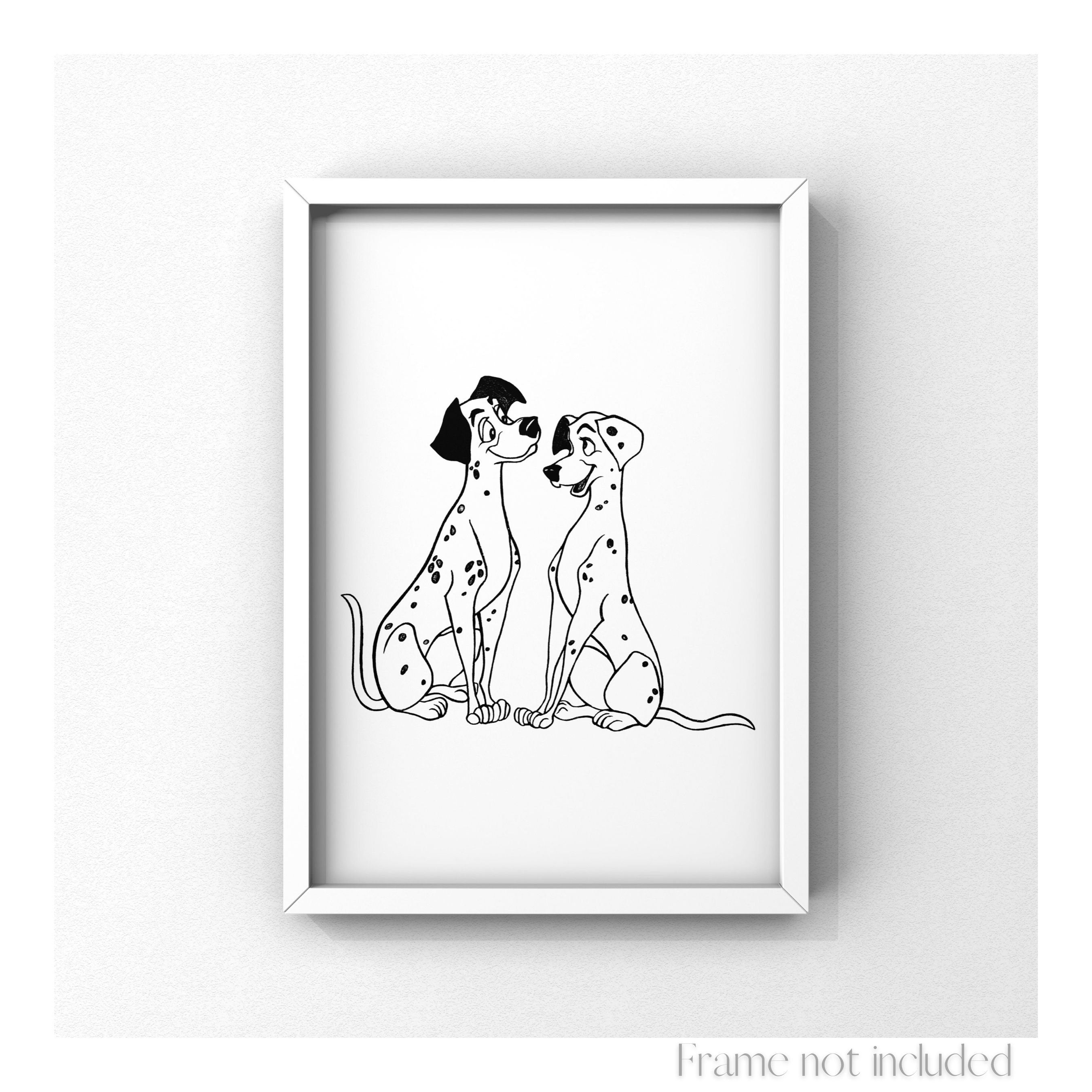 Dalmatians Pongo And Perdita One Hundred And One Etsy