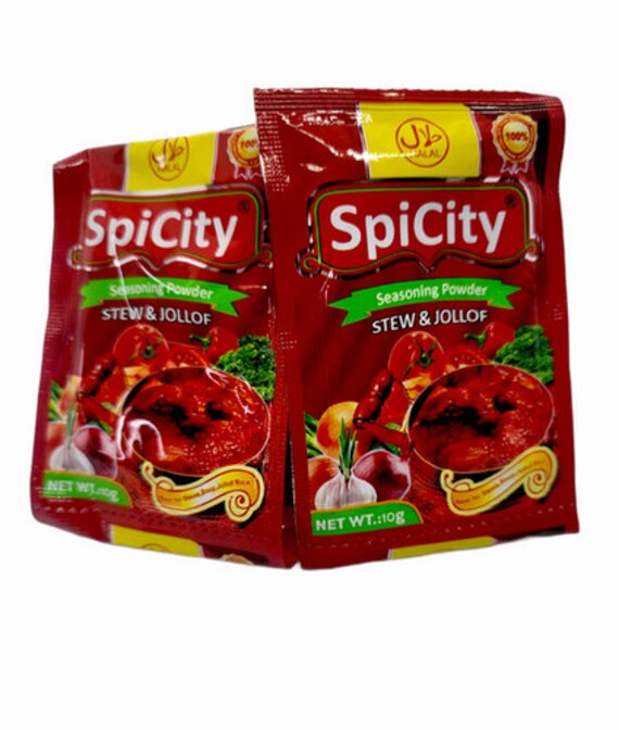 Spicity Stew And Jollof Seasoning 10g X 3 Pieces Etsy