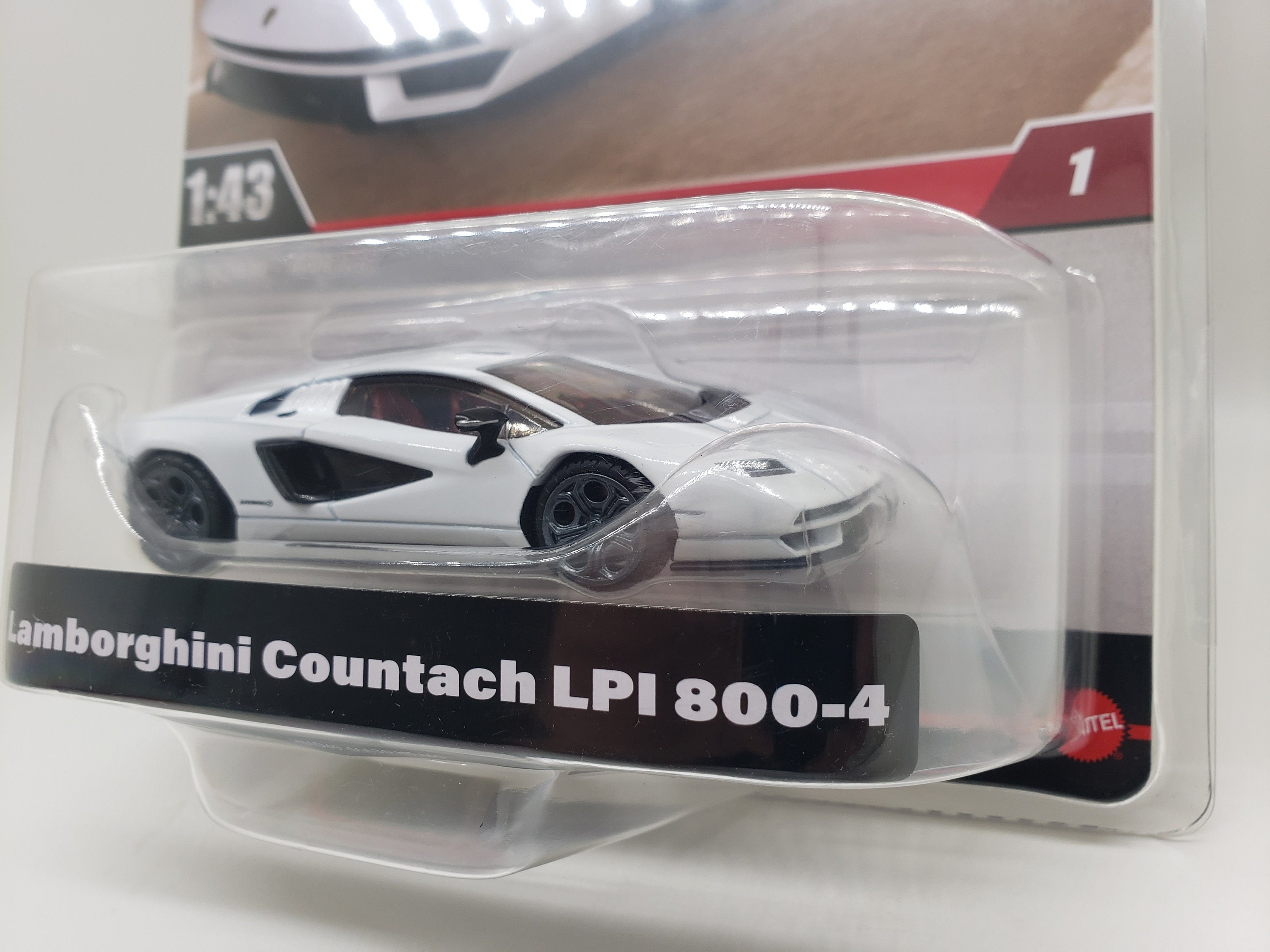 Hot Wheels Lamborghini Countach LPI White Scale Model Toy Car Etsy