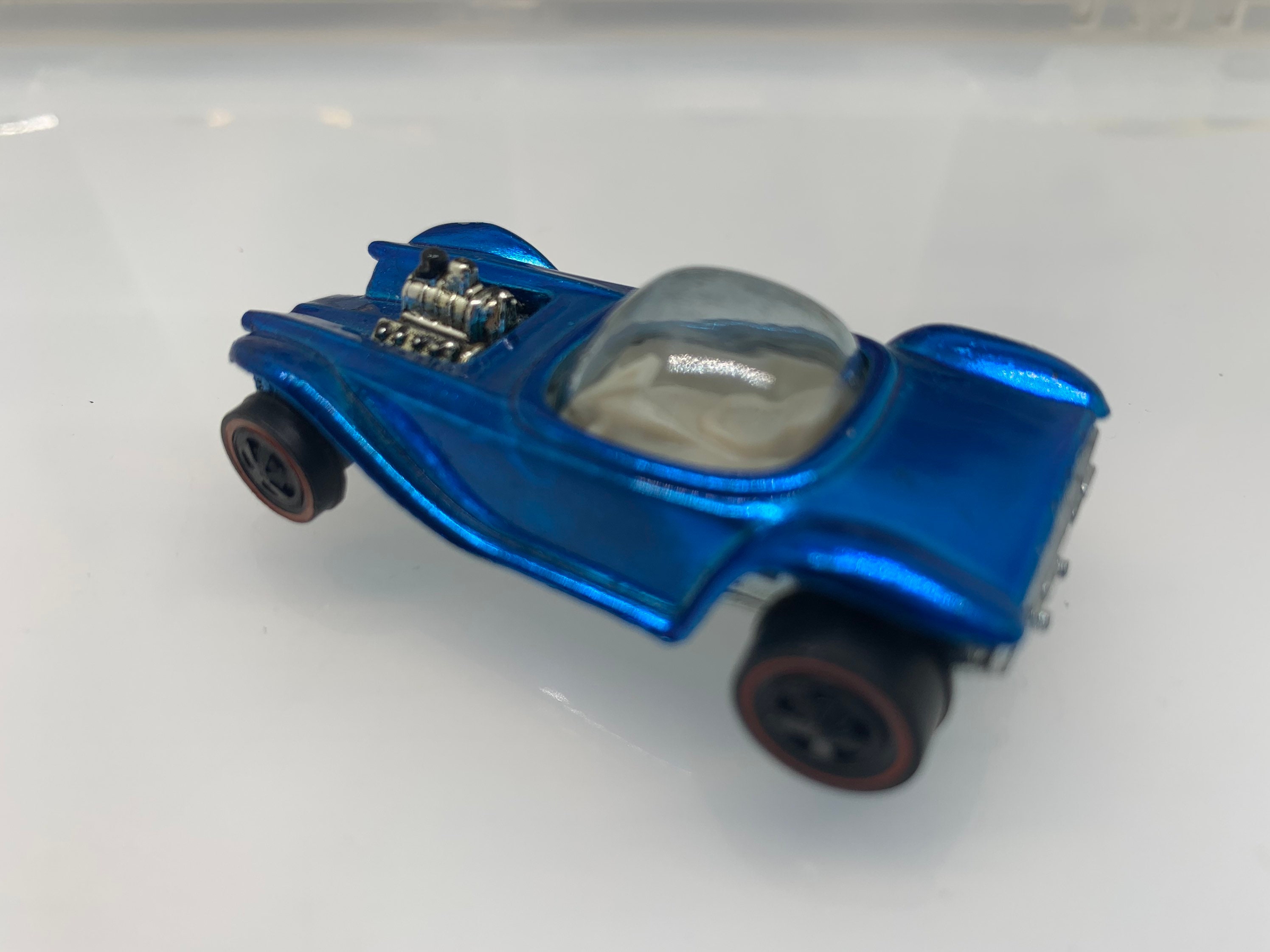 Redline Hot Wheels Beatnik Bandit Blue Miniature Scale Toy Car Etsy