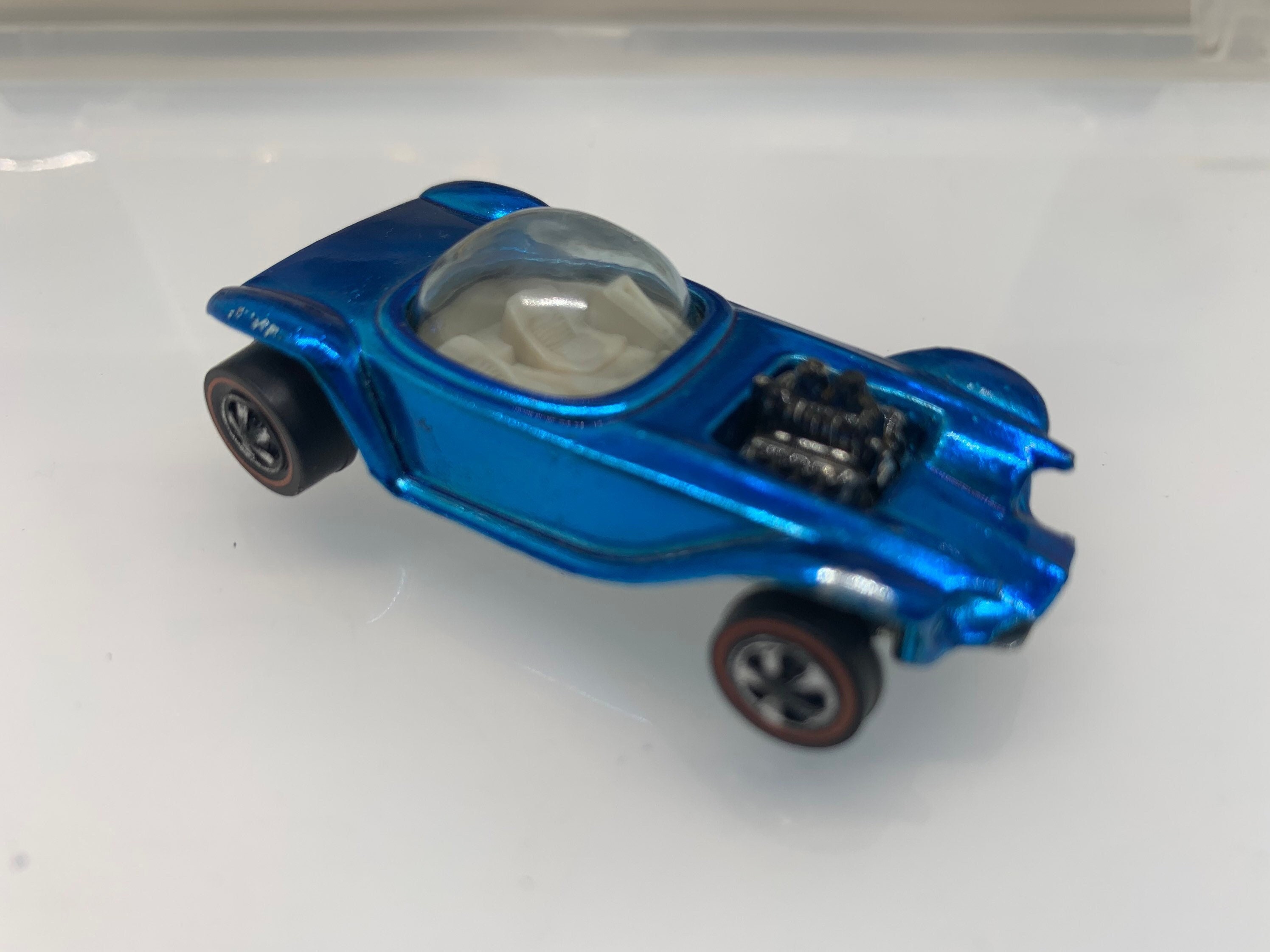 Redline Hot Wheels Beatnik Bandit Blue Miniature Scale Toy Car Etsy
