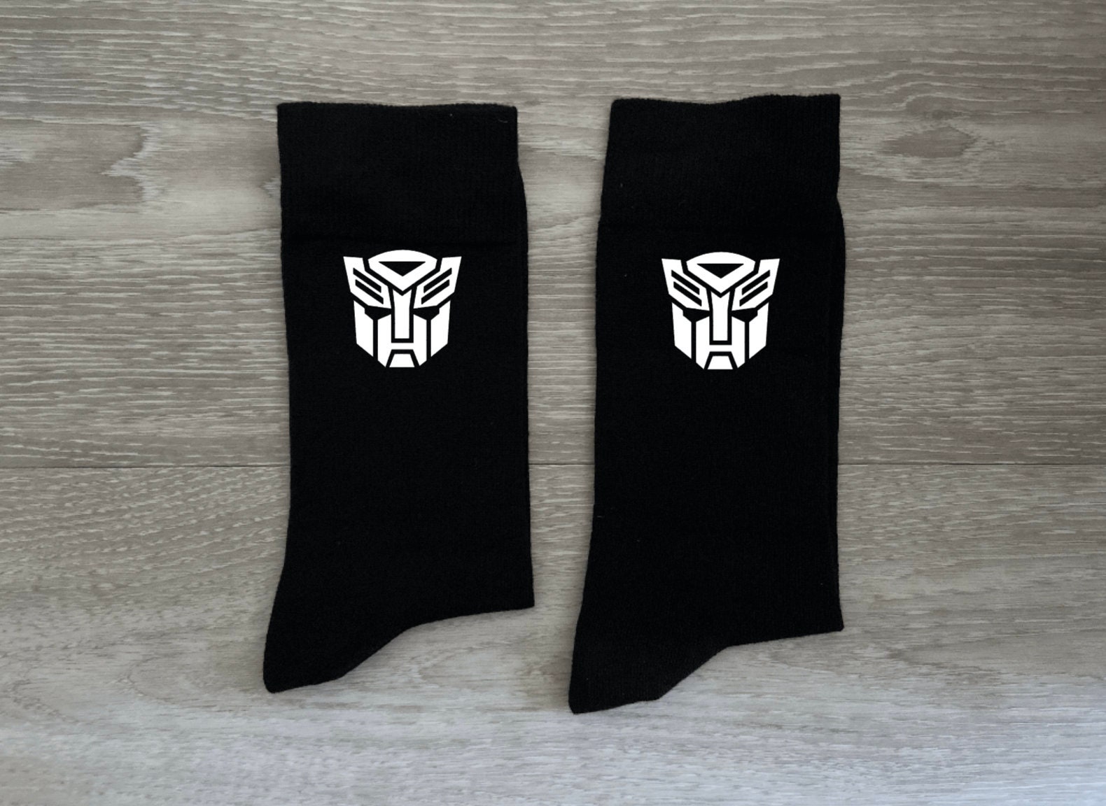 Autobot Transformers Logo Gift Socks