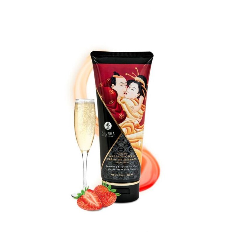 Массажный крем Shunga Kissable Пьянящий шоколад, 200 мл 4109 SG - SHUNGA  - Массажные кремы - Купить