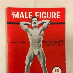 Gay Men S Zine Bruce Of L A The Male Figure Uncirculated Mr California Etsy