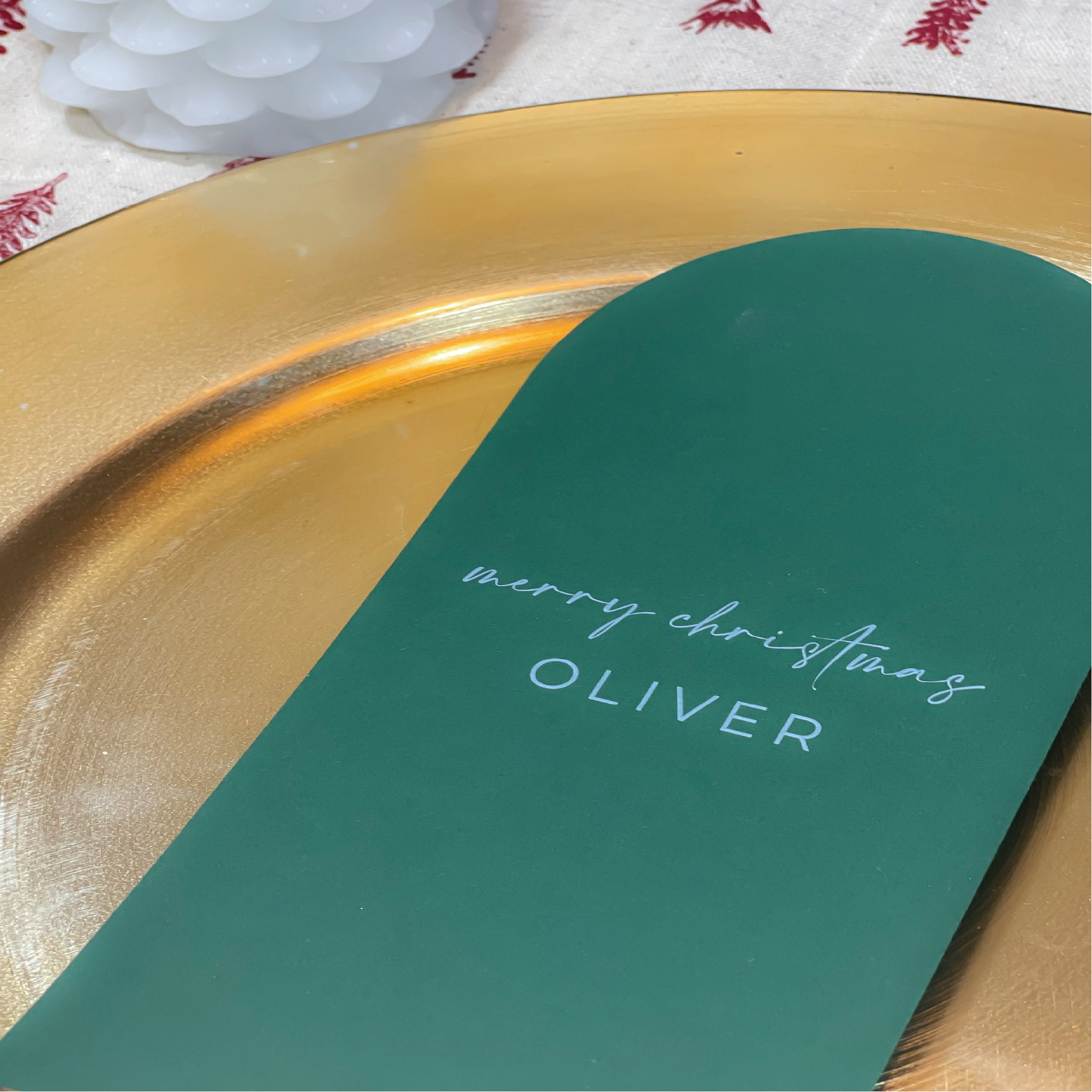 Christmas, Menu, Placecards, Arch, Place Names, Christmas Dinner, Family