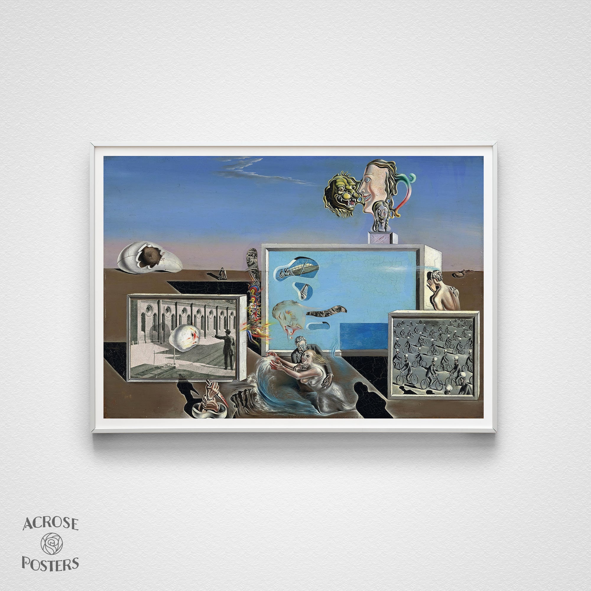 Salvador Dali Illumined Pleasures 1929 Abstract Art Fine Etsy 10980