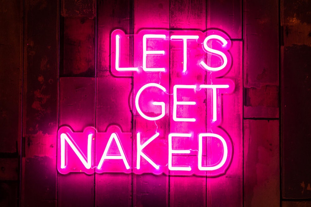 Let S Get Naked Neon Sign Etsy My Xxx Hot Girl