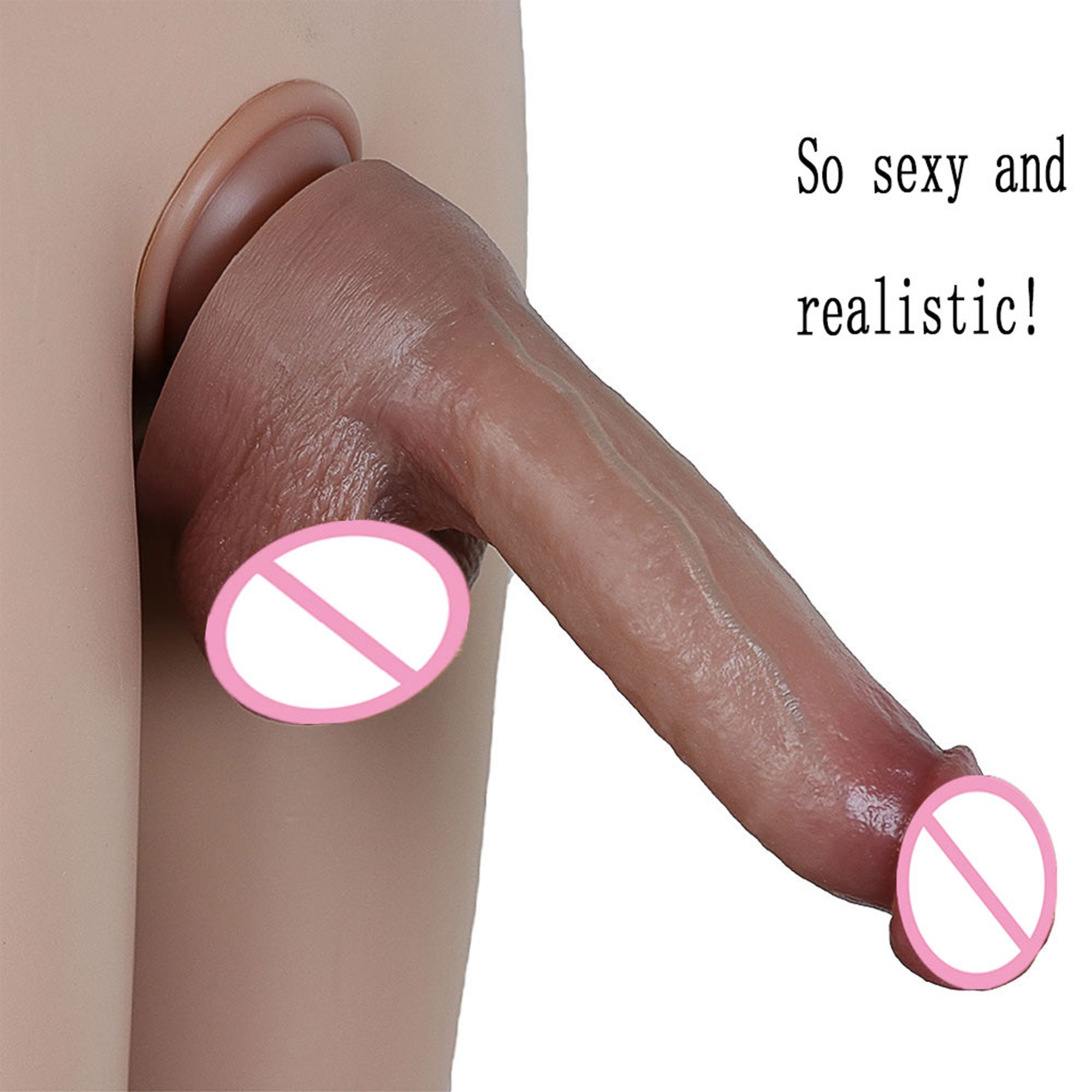 Фаллоимитатор С Подвижной Крайней Плотью