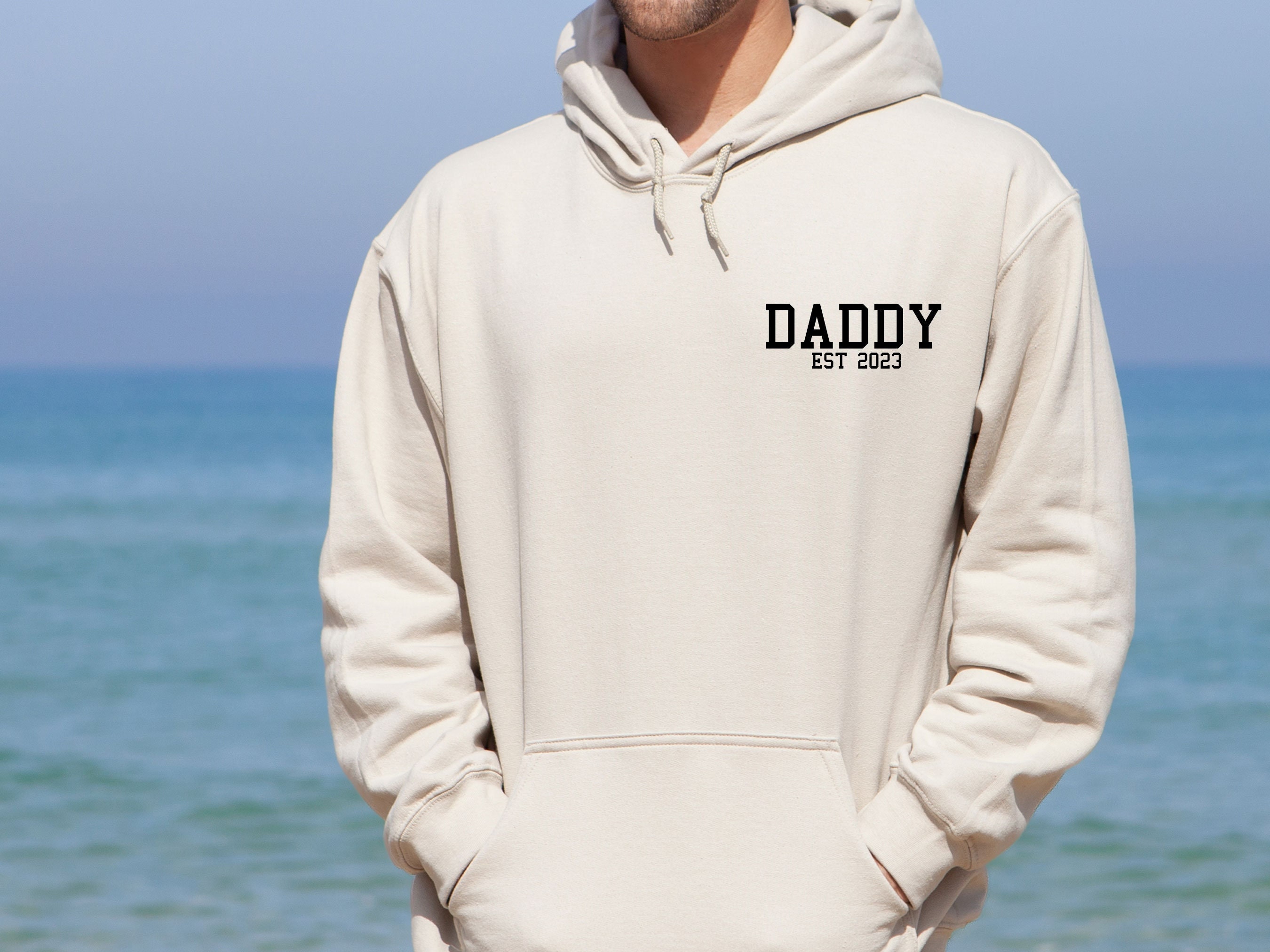 Custom Daddy Hoodie, Dad Personalised Dad, Father’s Day Gift, Birthday Best Jumper, New Gift