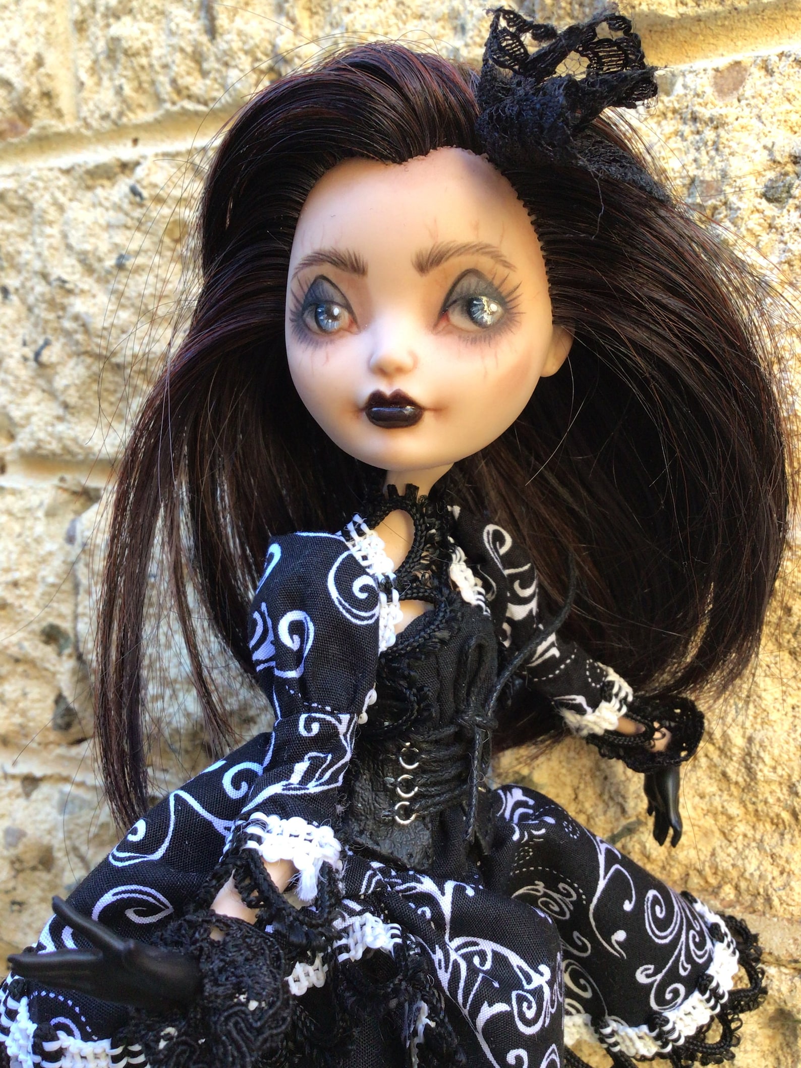 OOAK Monster High Gothic Doll Etsy