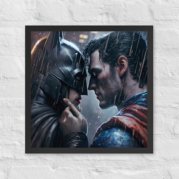Gay Superhero Poster Etsy Uk