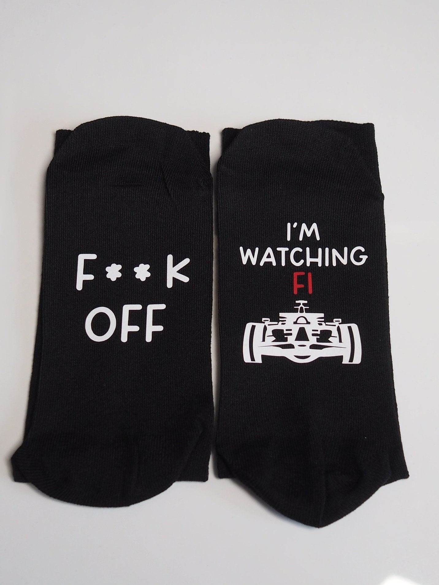 Formula 1 Socks/ Gift/ Daddy’s Socks/Grandads Novelty Socks