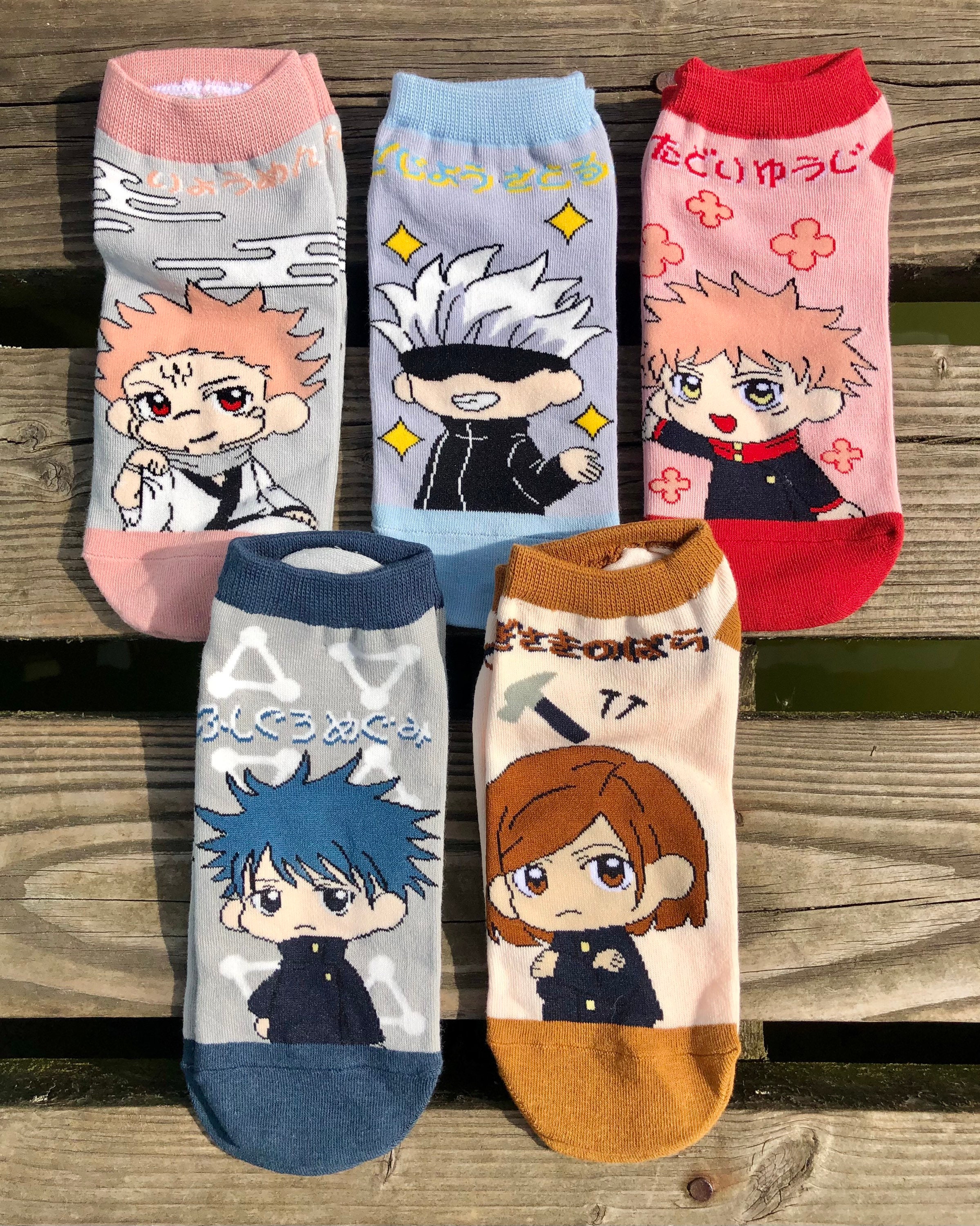 Jujutsu Kaisen | Anime Trainer Socks/Shoe Liner Fast UK Postage Manga Gift Ideas