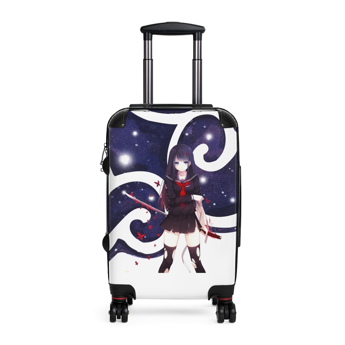 Anime Drawing Manga Suitcase Anime Gifts Anime Luggage Etsy