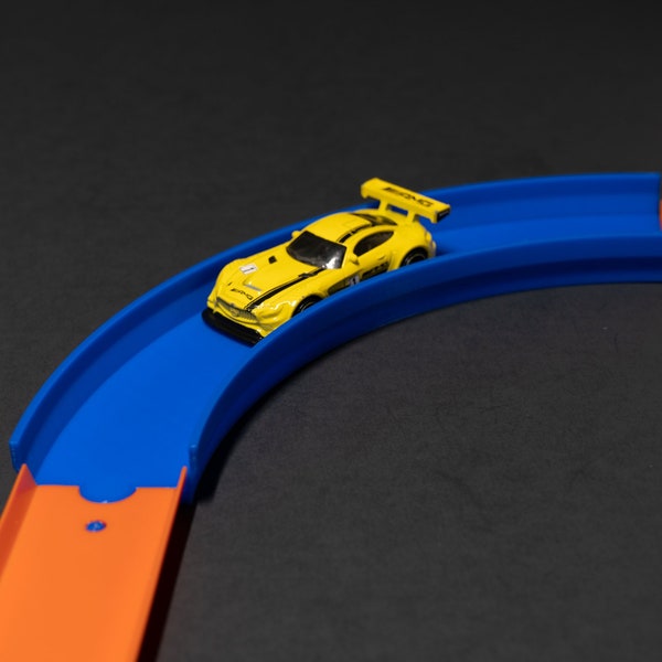Hot Wheels Curve Track Etsy