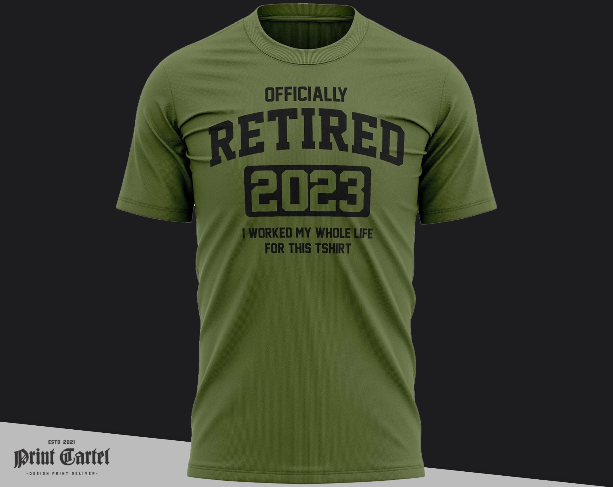 Officially Retired 2023 Funny T Shirt For Men, Retirement Gifts Him Mens Novelty Gift Wife Tee Top Tshirt, Present