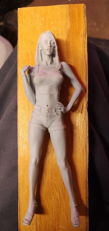 Nude Resin Female Model Kit Etsy