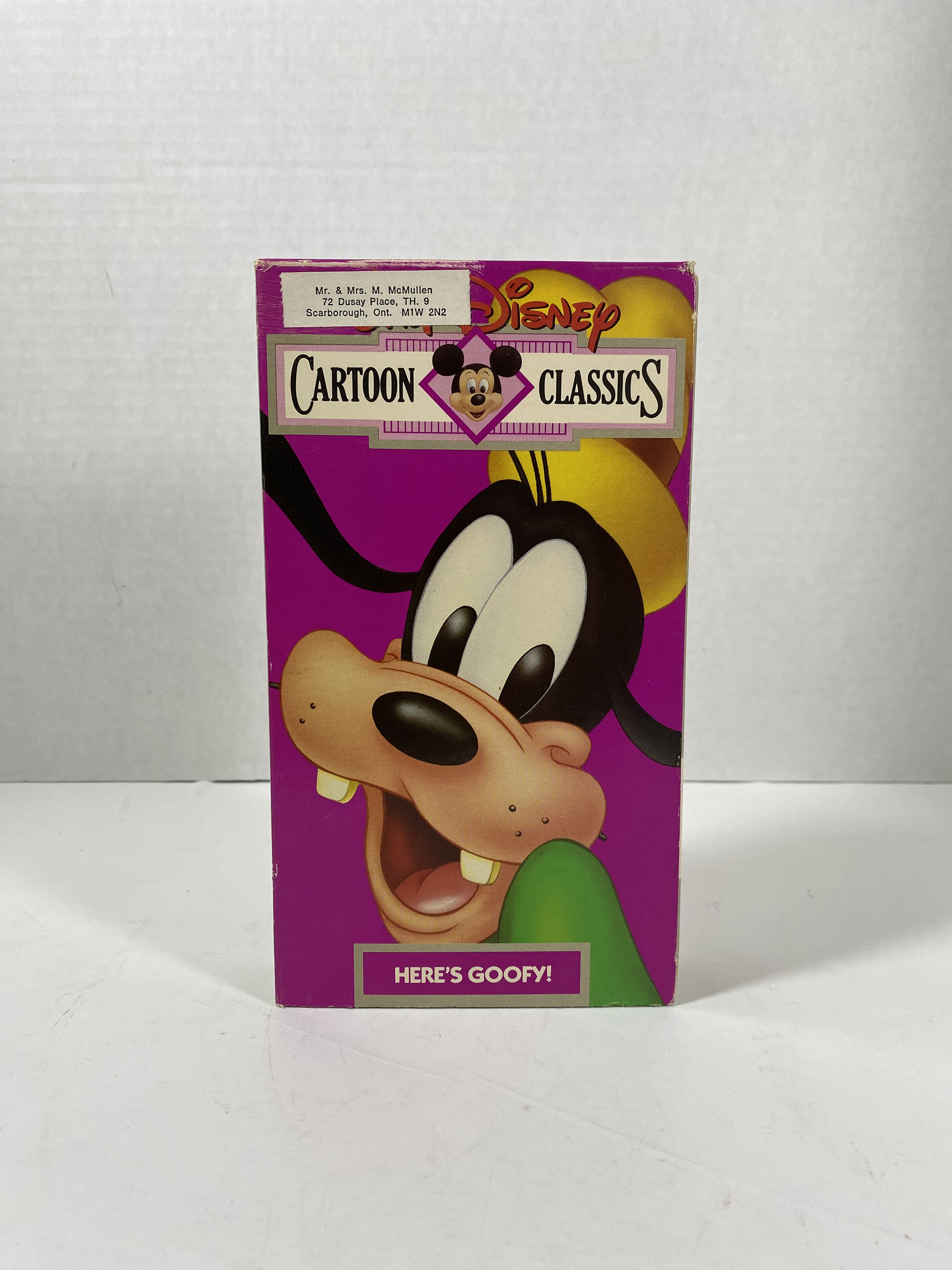 Older Walt Disney Vhs Here S Goofy Silly Symphonies Double Trouble My