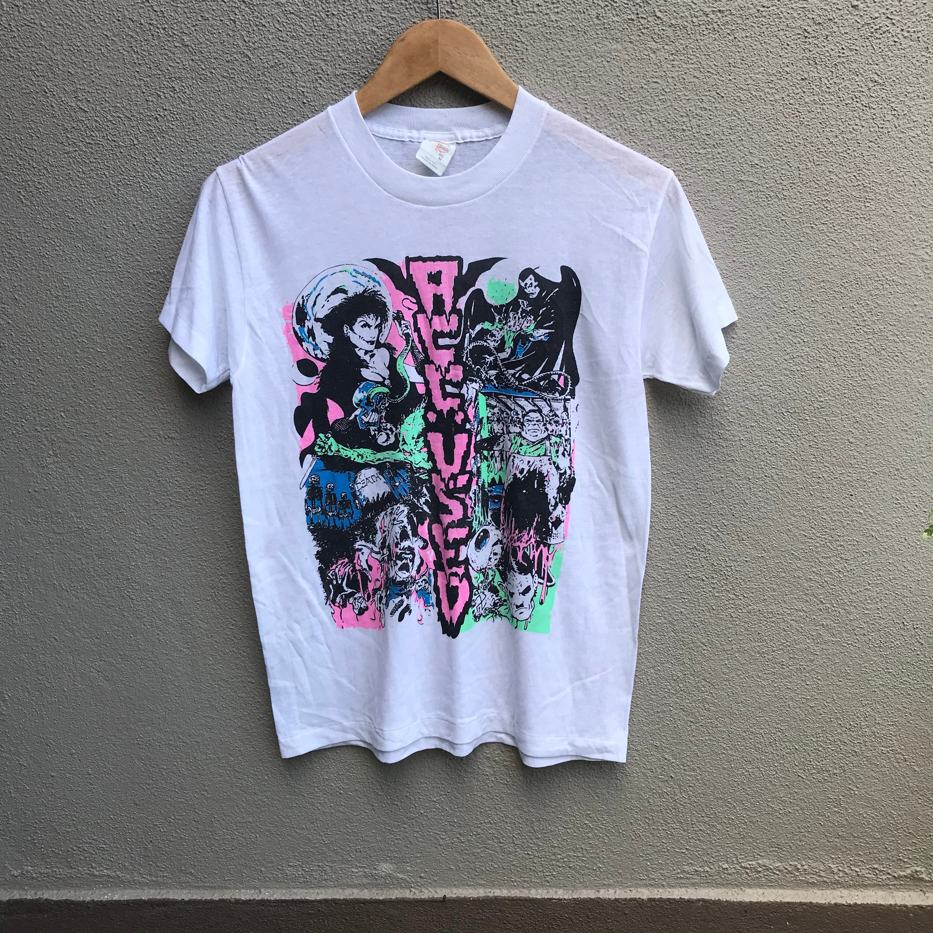 Vintage S THE ACCUSED Band Tee Punk Sex Pistols The Damned Etsy