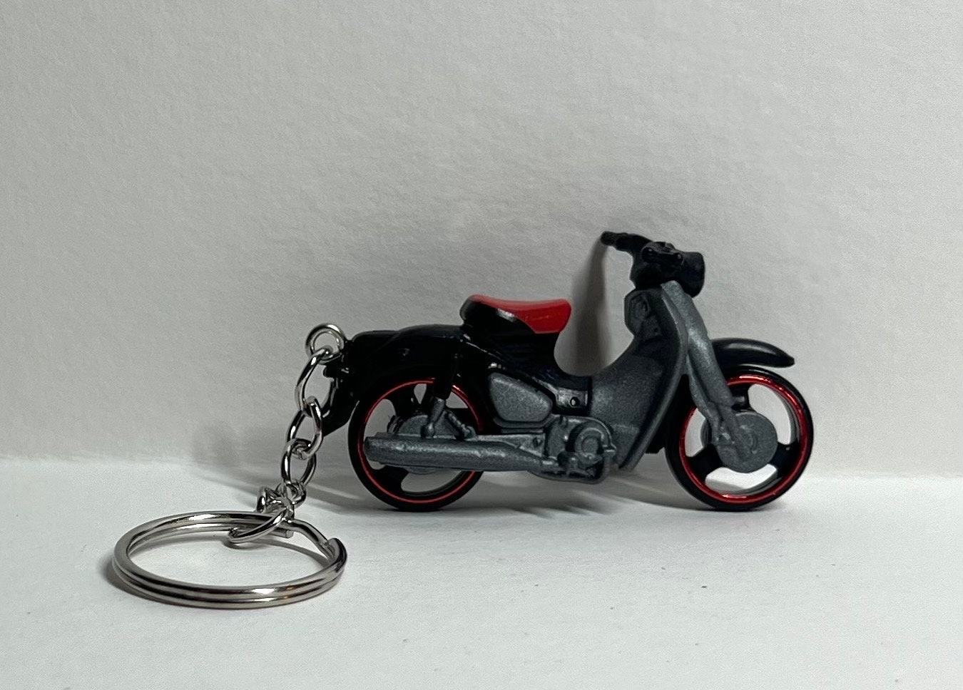 Hot Wheels Honda Super Cub Keychain Etsy