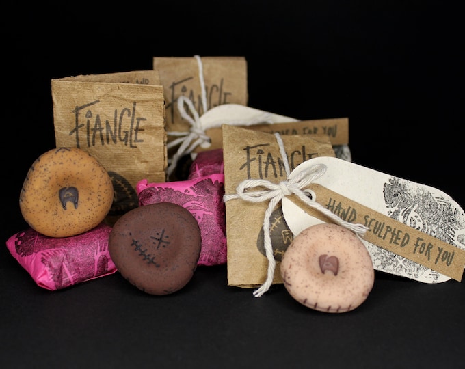 Fiangles Original Nude Edition Handcrafted Sensory Fidget Toy Stress Anxiety Relief