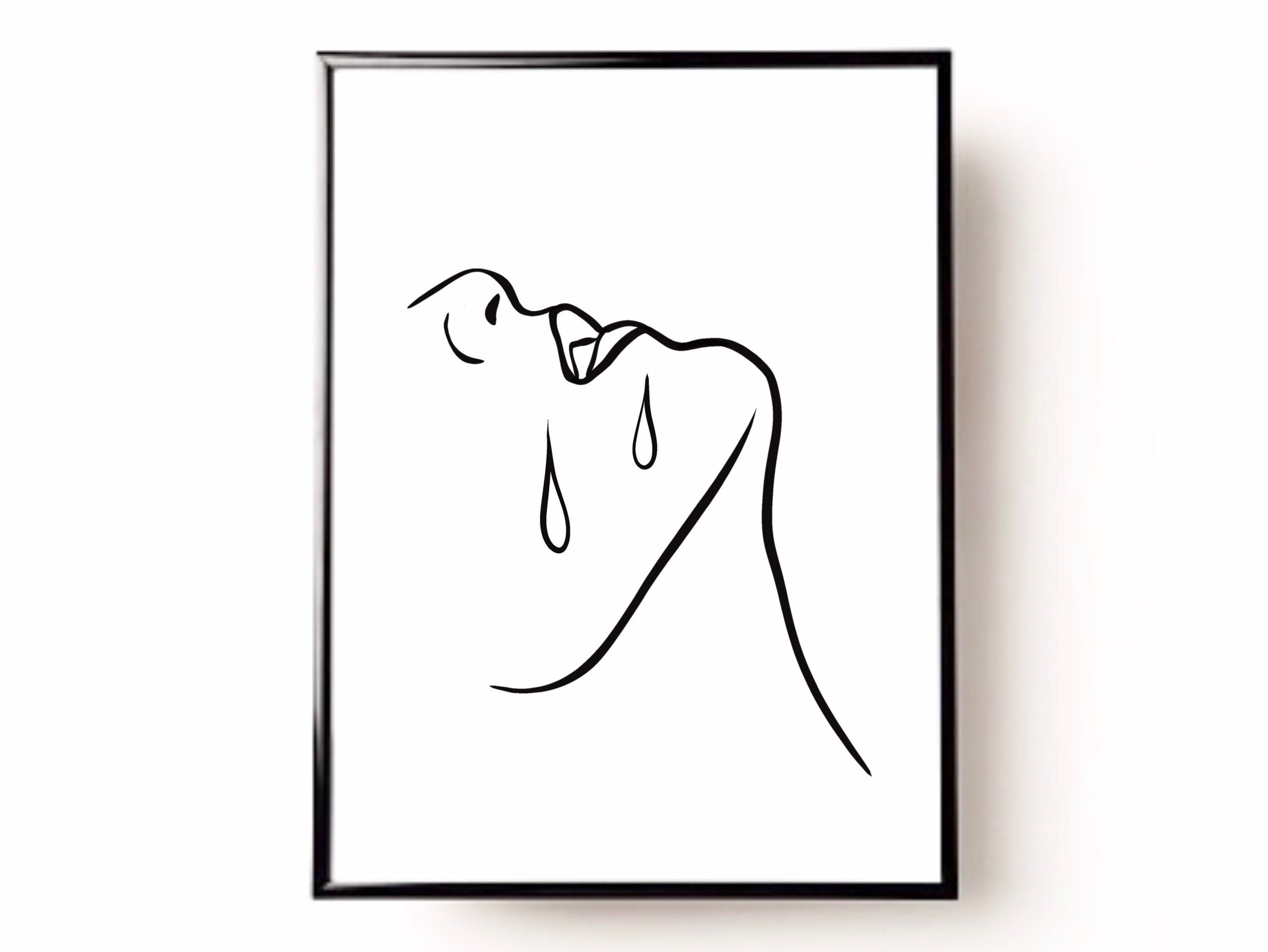 Minimalist Erotic Art Nude Print Wall Decor Feminist Etsy Ireland