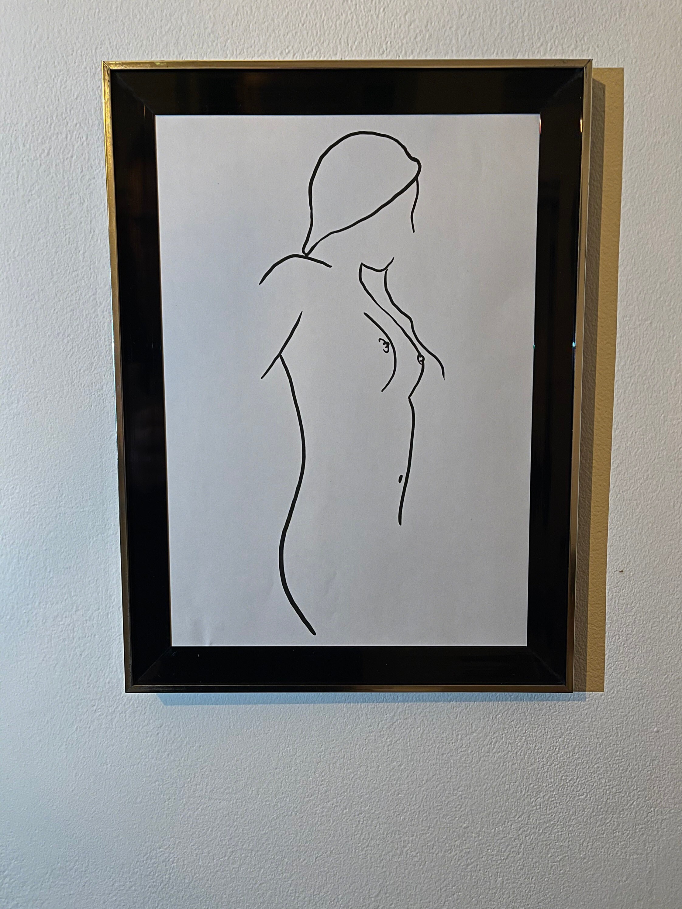 A4 Line Art Erotic Nude Woman Naked Sexy Etsy Israel