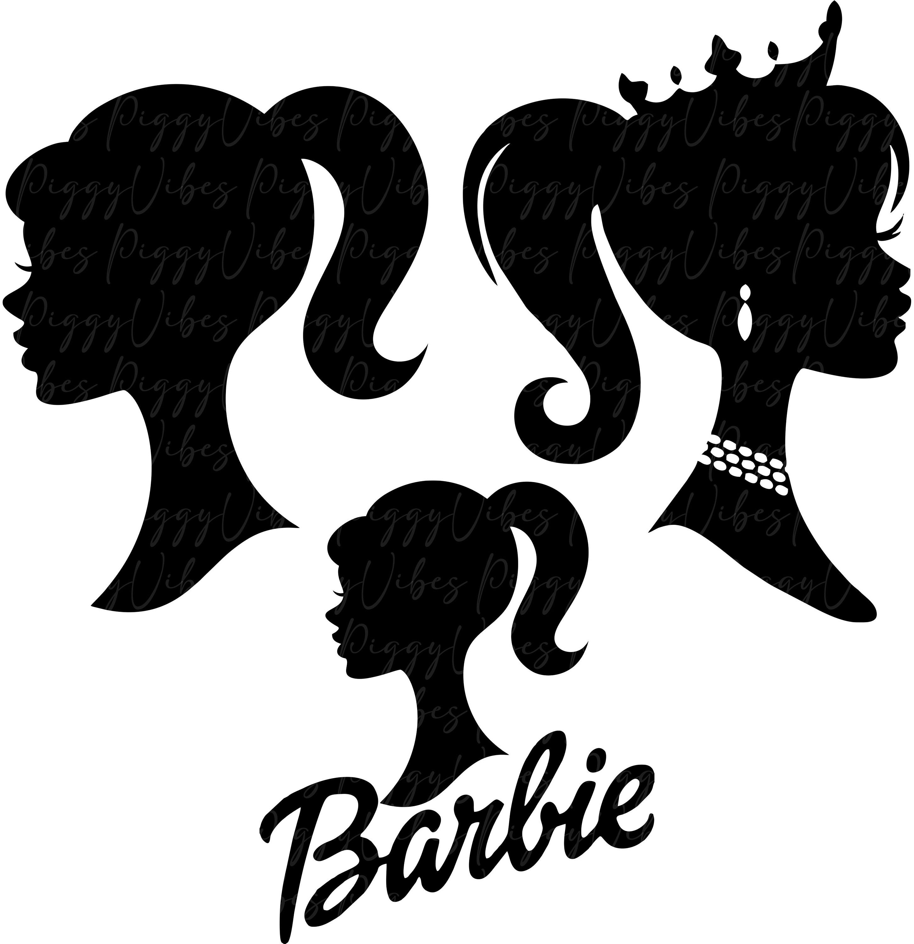 Barbie Doll SVG Barbie Svg Barbie Clipart Barbie Cut Files For