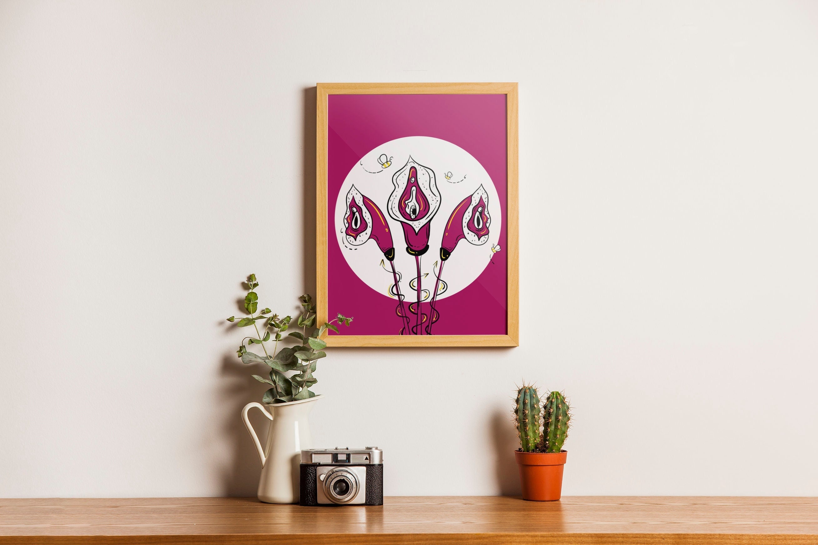 Nude Vulva Art Etsy
